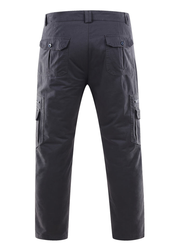 Pantaloni Cargo da Uomo | 100% Cotone | Comodi e Funzionali | Outdoor e Tempo Libero