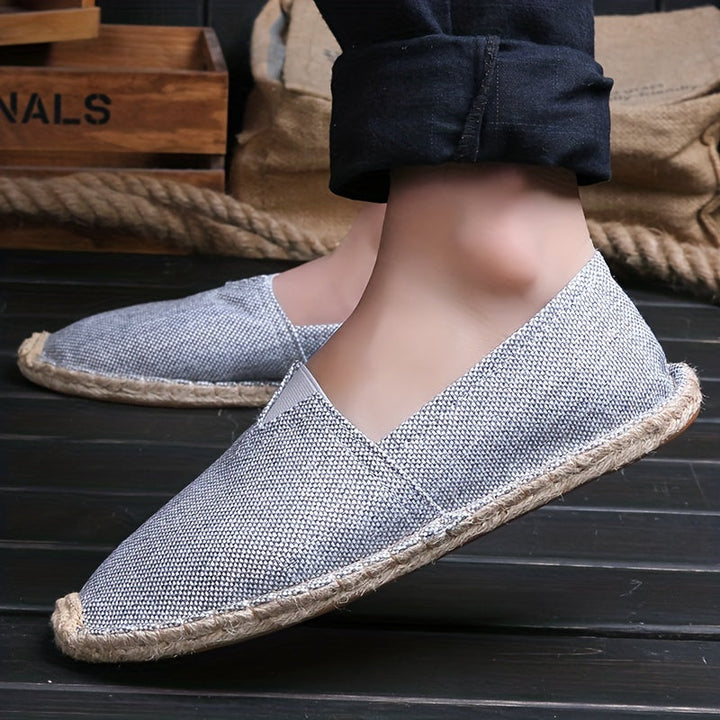 Mocassini Espadrilles da Uomo | Casual & Confortevoli | Scarpe Slip-On | Leggere