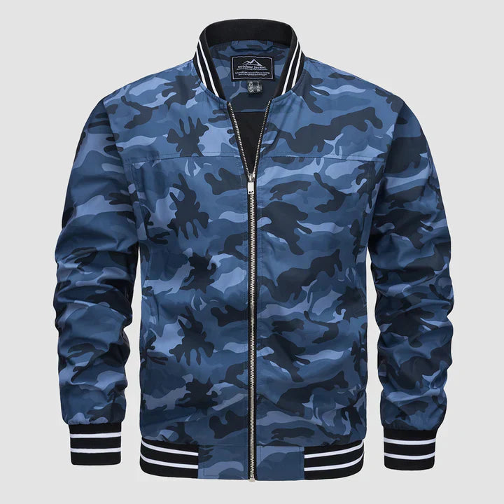 Giacca bomber da uomo | Giacca estiva slim fit | Look casual e alla moda | Poliestere leggero