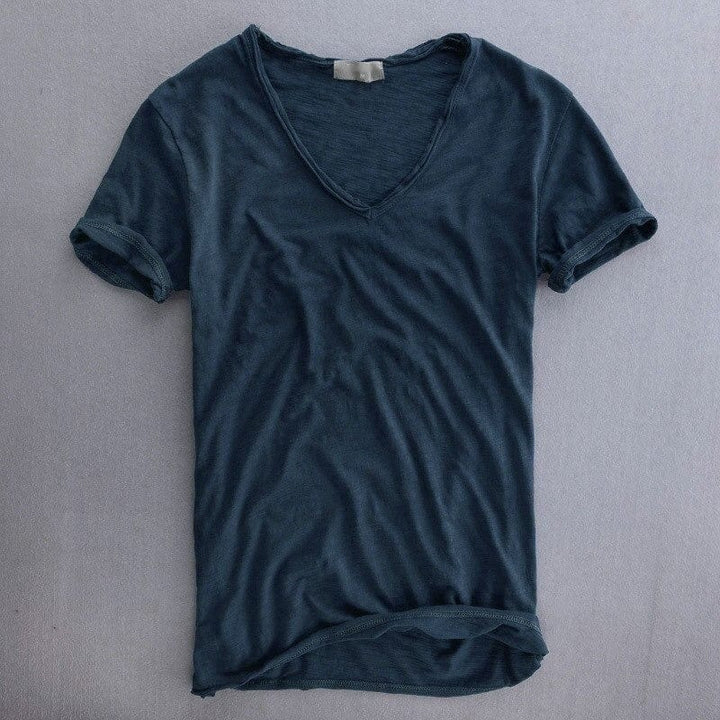 T-shirt da Uomo | Morbido & Raffinato | Tessuto Confortevole & Collo Elegante | Per Ogni Giorno