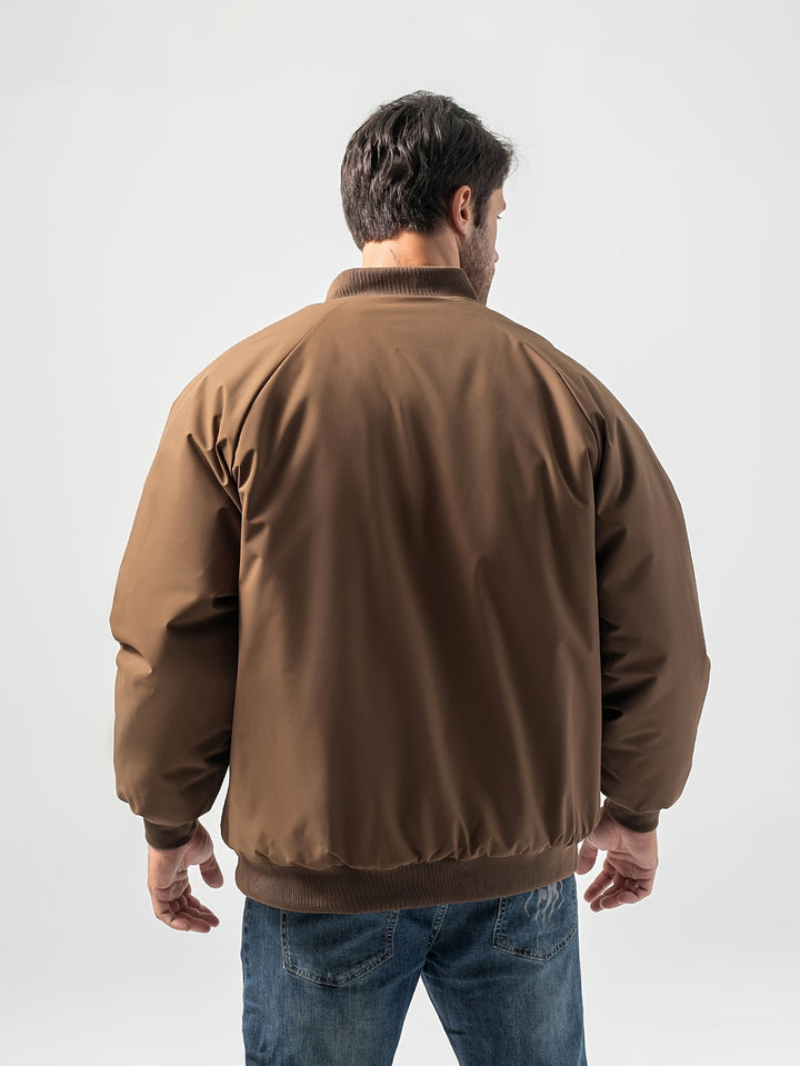Giacca Leggera da Uomo | Casual & Sportiva | Collo alla Baseball Versatile