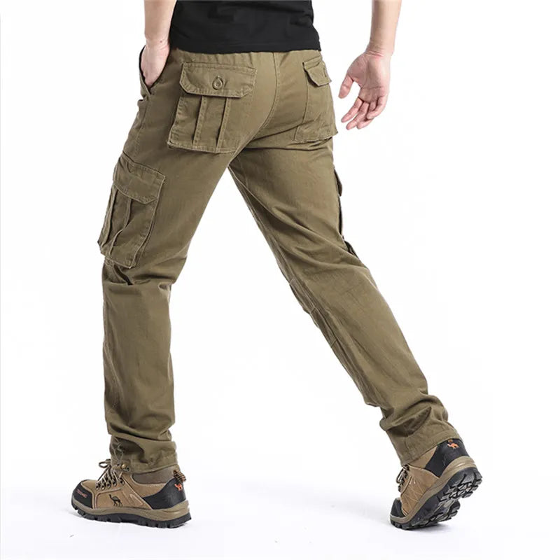 Pantaloni Cargo Uomo | Comodi & Casual | Ideali per Lavoro e Outdoor