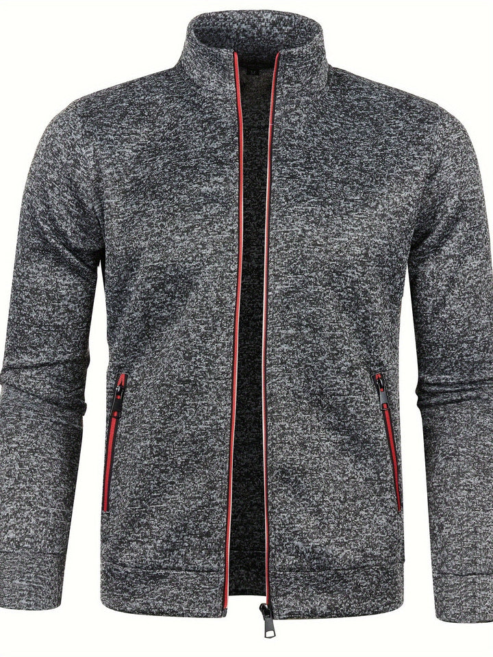 Gilet da uomo | Zip | Elegante e Casual | Media Elasticità