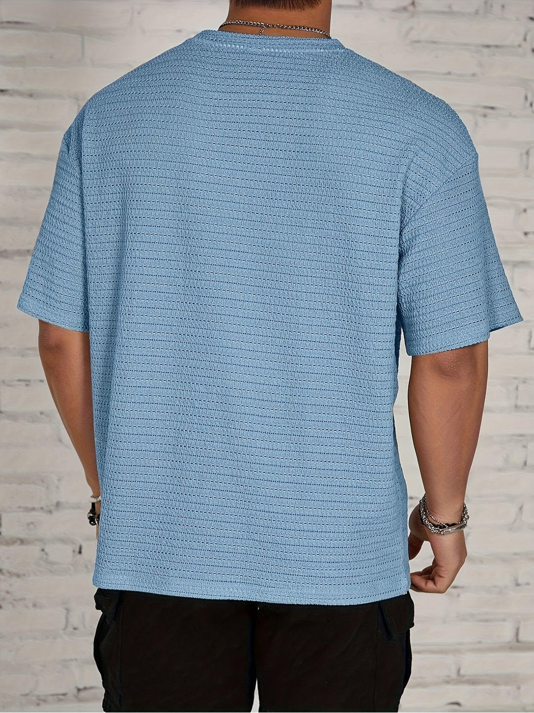 Camicia da Uomo | Leggera & Traspirante | Maniche Corte | Poliestere Premium