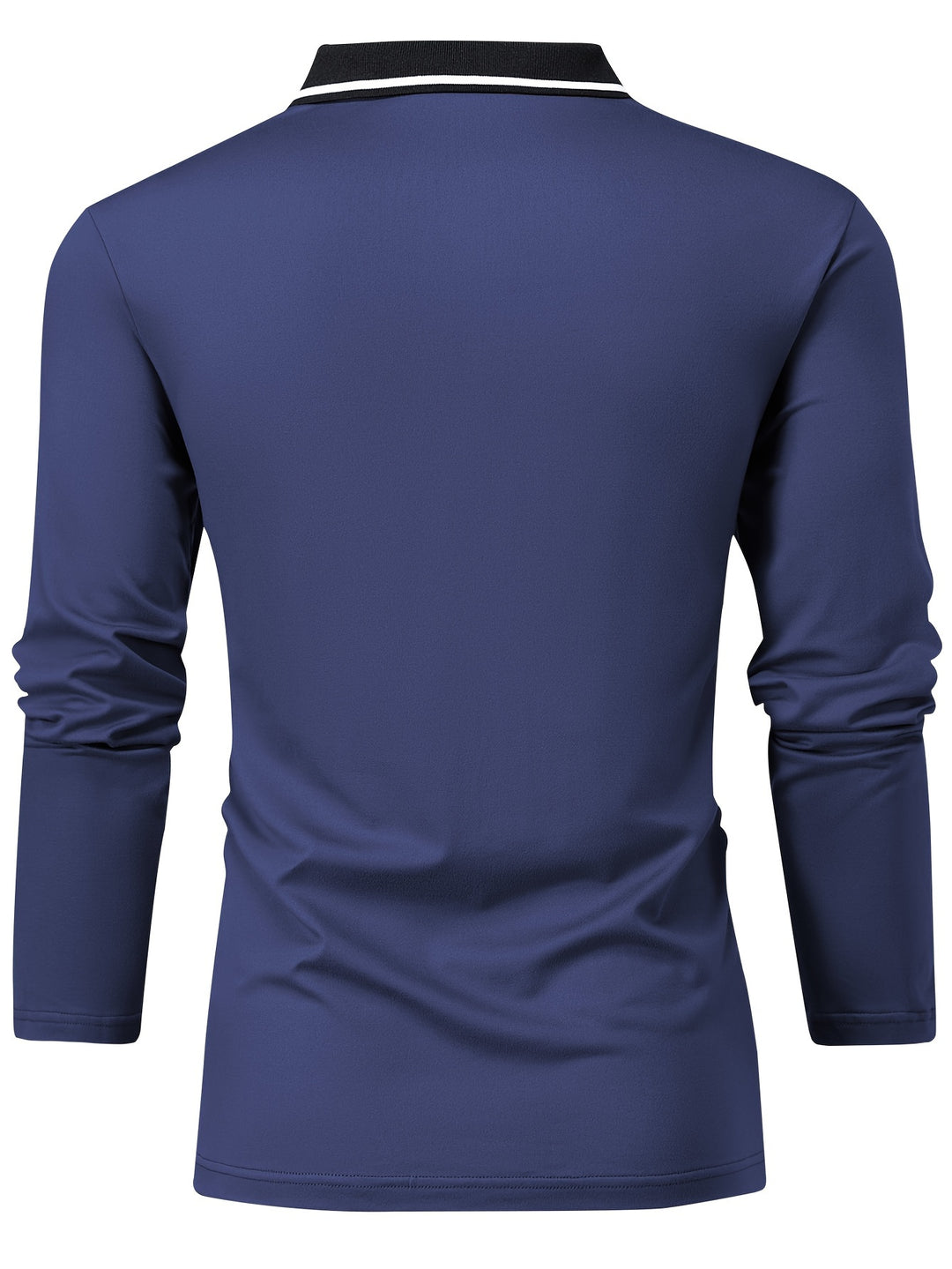 Maglietta da Rugby Casual per Uomini | Collo a V & Maniche Lunghe | Primavera & Autunno | Polo