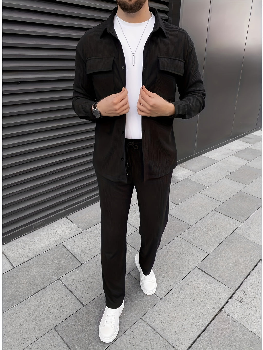 Set in Corduroy da Uomo | Trendy & Confortevole | Stile Casual & Eleganza Moderna