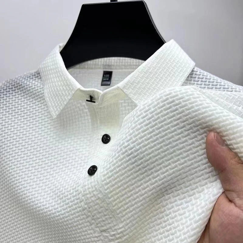 Polo Uomo | Design Classico | Comfort Quotidiano & Stile Casual | Tessuto Polycotone