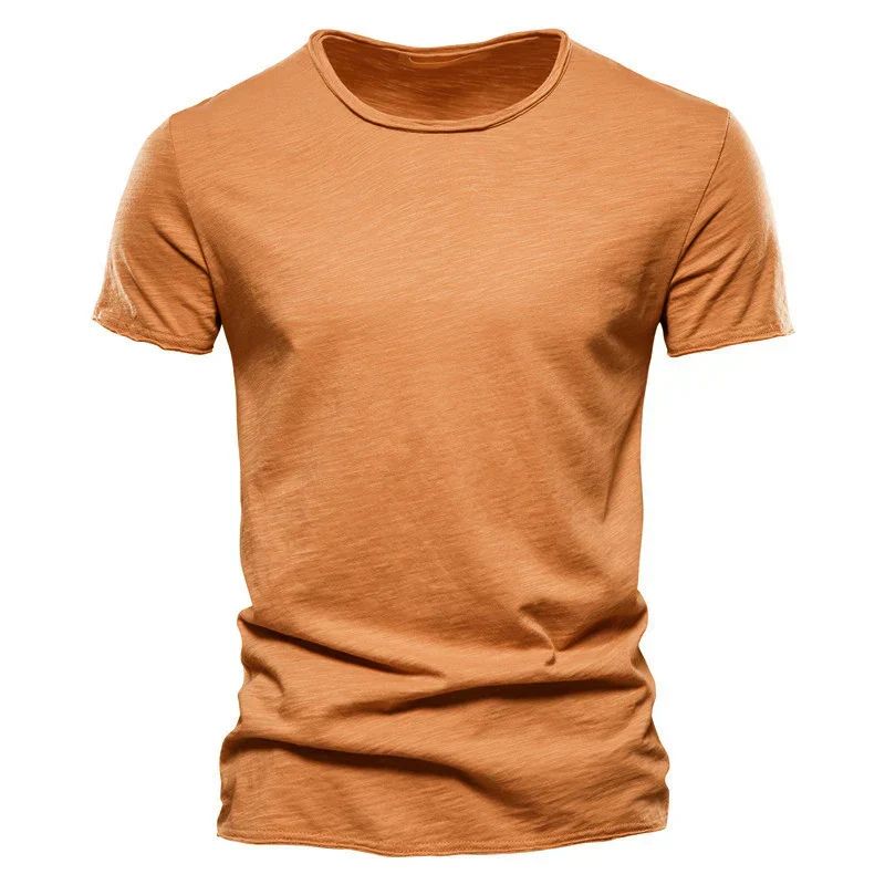 T-shirt da uomo | Vestibilità Slim Fit | Cotone Traspirante | Manica Corta | Top Casual