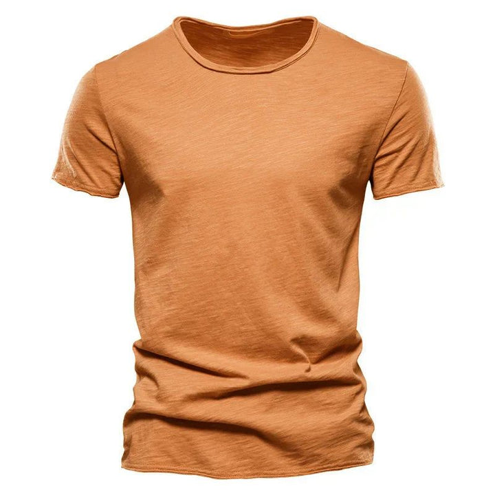 T-shirt da uomo | Vestibilità Slim Fit | Cotone Traspirante | Manica Corta | Top Casual