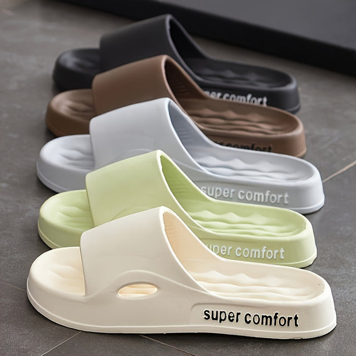 Pantofole da Uomo | Super Confortevoli Slip-On | Suola Antiscivolo Spessa | Materiale EVA