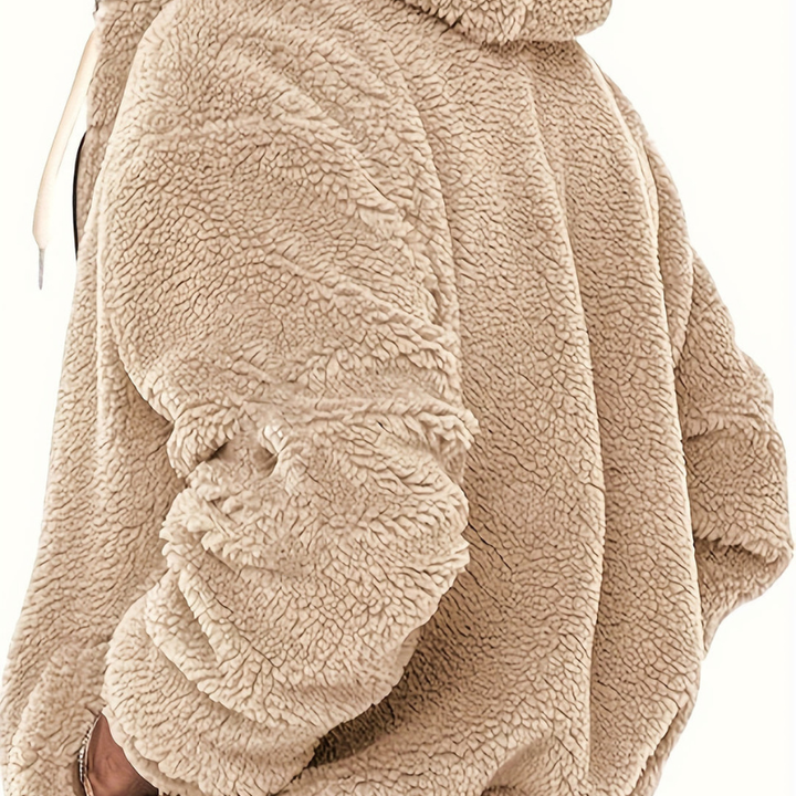 Giubbotto Uomo Invernale | Giacca con Cappuccio in Peluche | Calda & Stile Casual Moderno