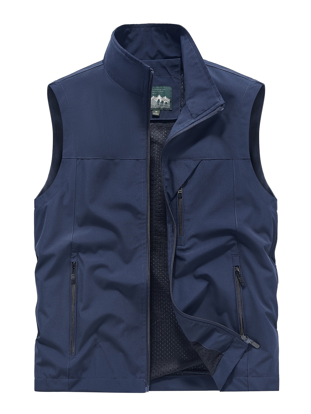 Gilet Sportivo Uomo | Leggero & Traspirante | Gilet Outdoor Senza Maniche | Poliestere