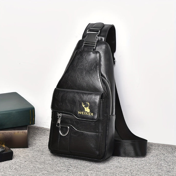 Borsa a Spalla da Uomo | Resistente e Leggera | Grande Capacità | Per Lavoro, Tempo Libero e Viaggi