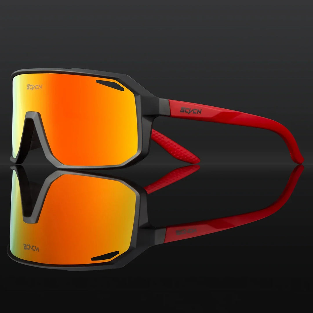 Occhiali da sole da uomo | Ultra leggeri & Polarizzati | Protezione UV400 | Design sportivo dinamico