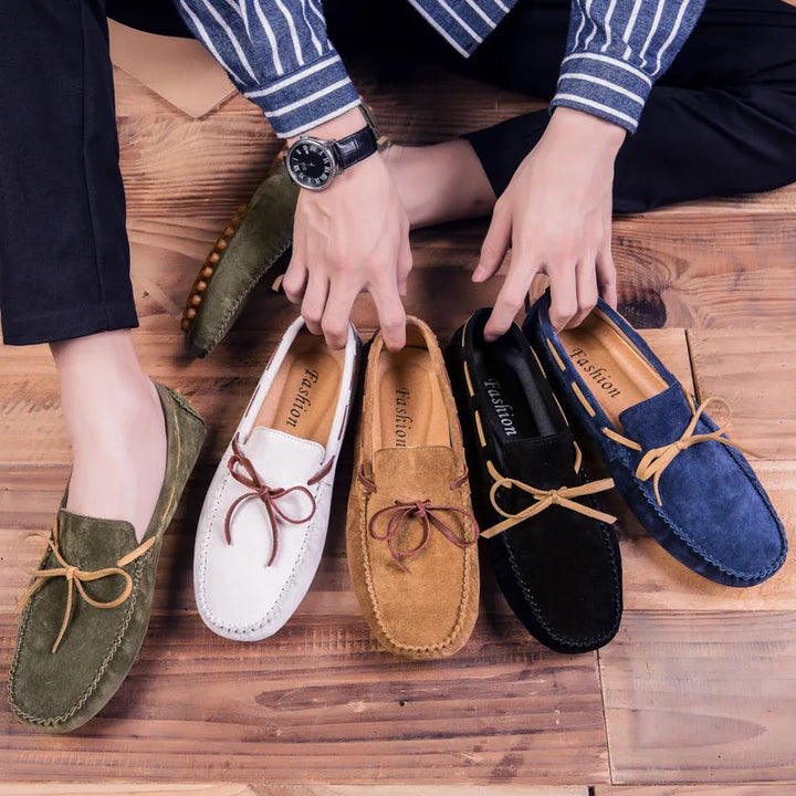 Mocassini da Uomo | Vera Pelle | Suola Morbida & Comfort | Scarpe Casual