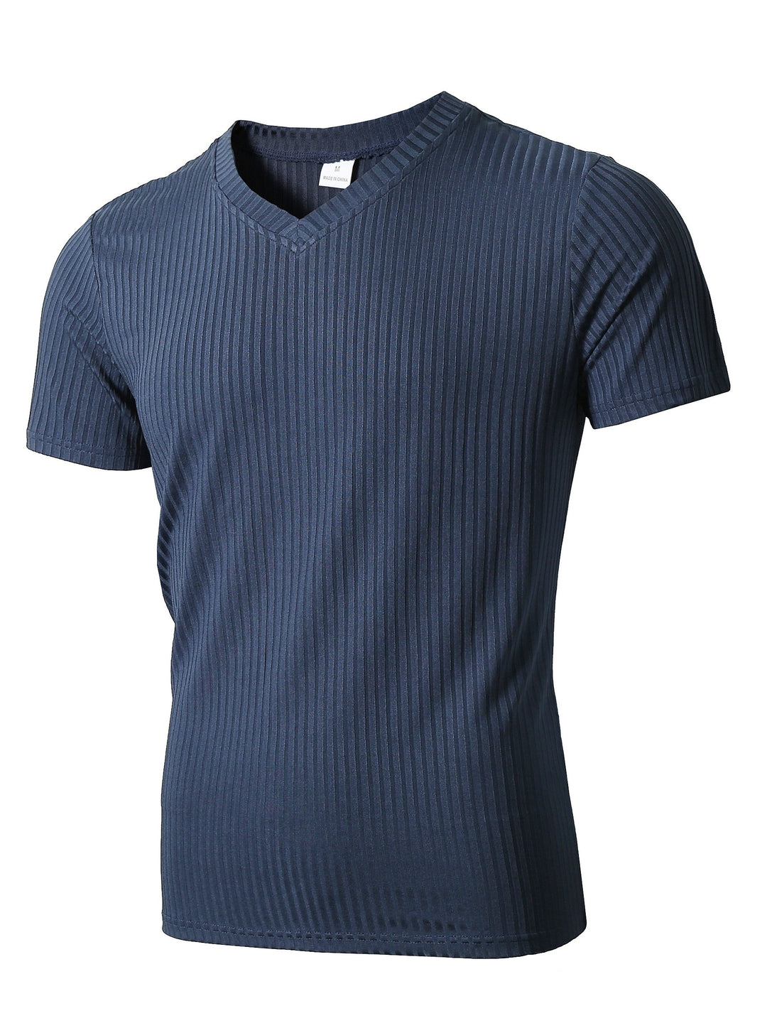 T-shirt da Uomo | Collo a V & Maniche Corte | Traspirante & Confortevole | Estate