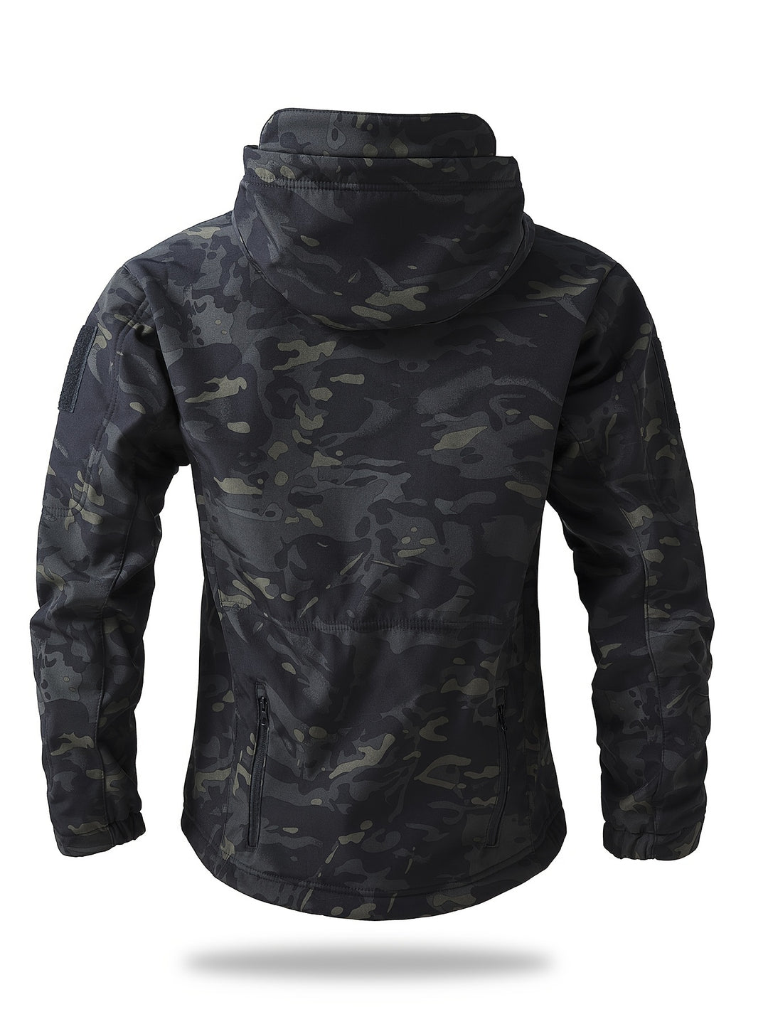 Giacca a vento da uomo | Traspirante & Tattica | Leggera & Elastica | Con Cappuccio & Zip