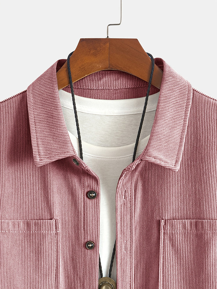 Giacca casual da uomo | Maniche lunghe con bottoni | Collo con revers | Stile urbano