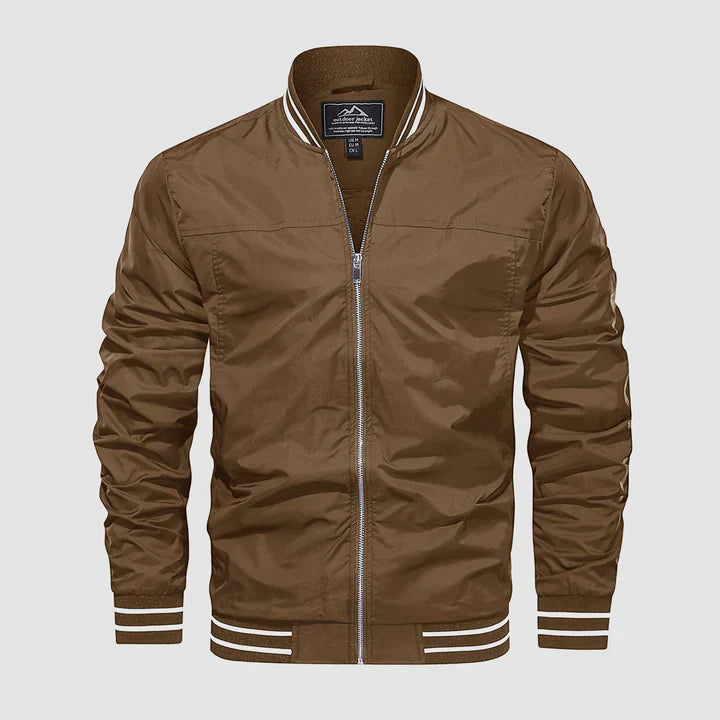 Giacca bomber da uomo | Giacca estiva slim fit | Look casual e alla moda | Poliestere leggero