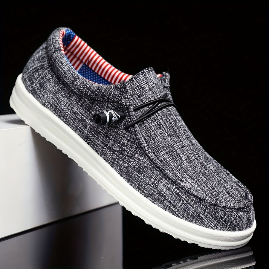 Scarpe Slip-On da Uomo | Canvas Leggero | Confortevoli & Casual | Lente