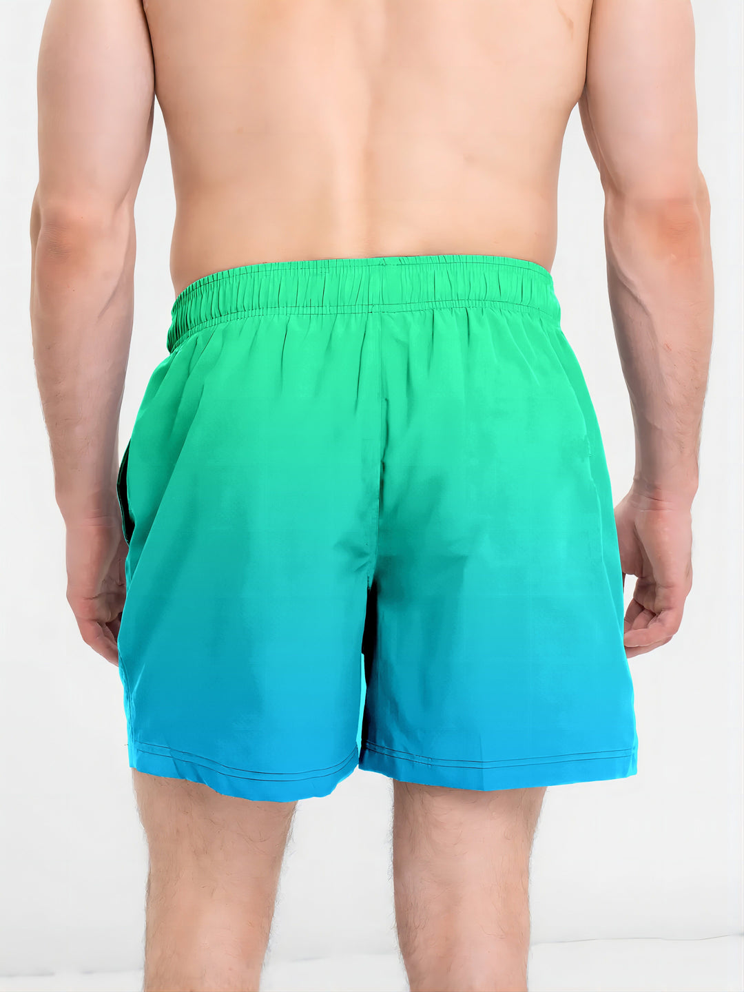 Pantaloni da spiaggia da uomo | Asciugatura rapida e leggeri | Cordoncino e design ombre | Abbigliamento attivo estivo