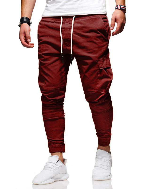 Pantaloni Cargo Slim Uomo | Cotone Premium | Stile Casual & Vestibilità Moderna