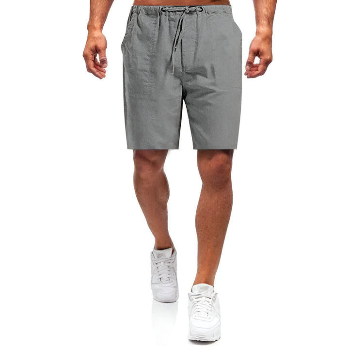 Shorts da Uomo | Stile Estivo Casual | Traspirante & Confortevole | Lino Cotone