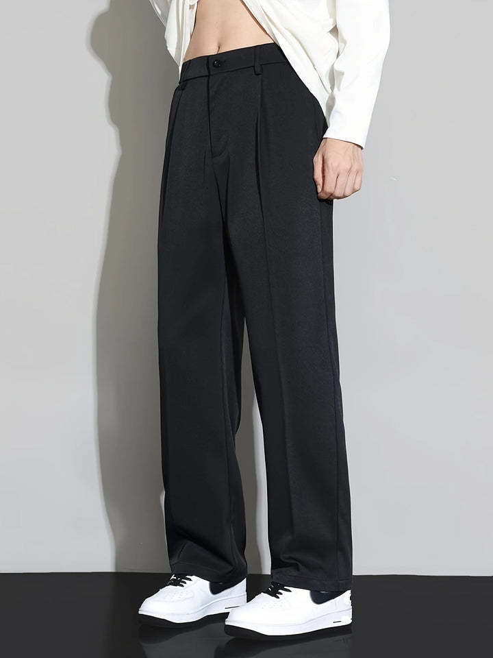 Pantaloni da Uomo | Vestibilità Ampia e Gamba Larga | Streetwear & Comfort | Casual