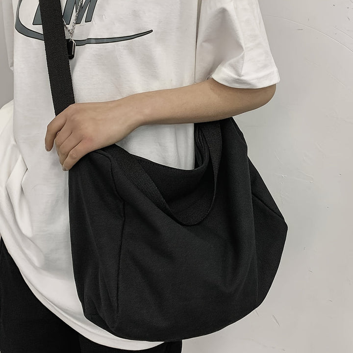 Borsa a Tracolla da Uomo | Design Minimalista & Grande Capacità | Per Viaggi & Uso Quotidiano