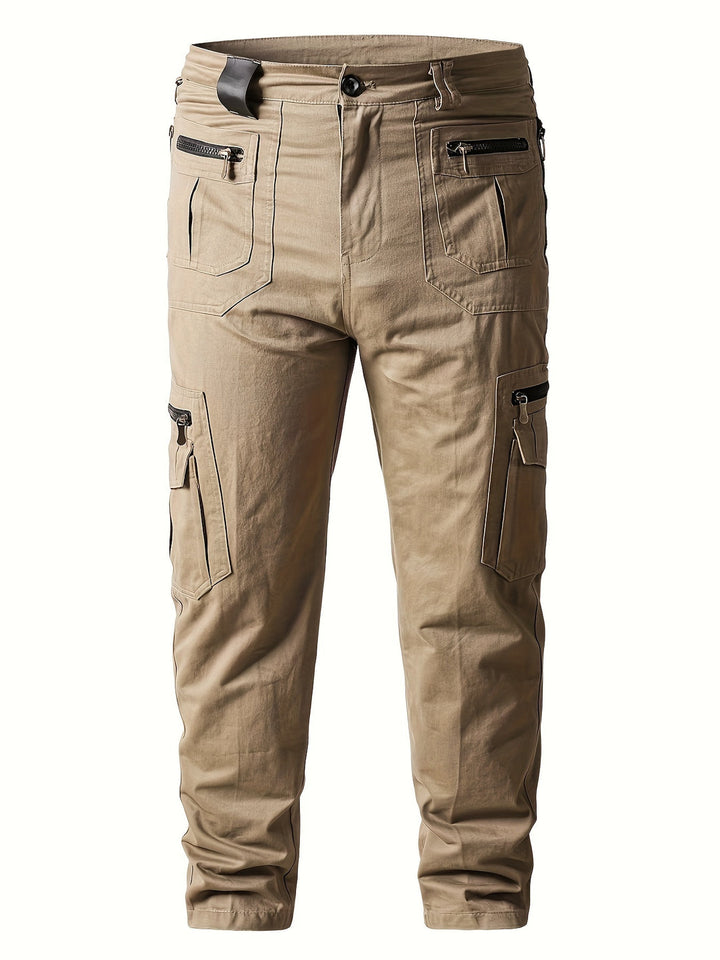 Pantaloni Cargo da Uomo | 100% Cotone | Comodi e Funzionali | Outdoor e Tempo Libero