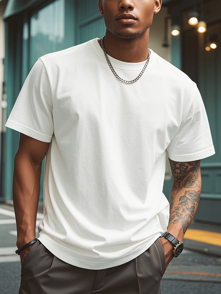 T-shirt da Uomo | Morbida & Traspirante | Vestibilità Normale | Primavera & Estate