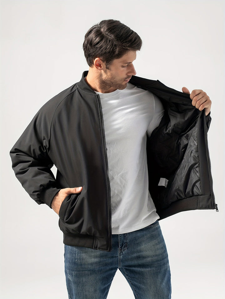 Giacca Leggera da Uomo | Casual & Sportiva | Collo alla Baseball Versatile