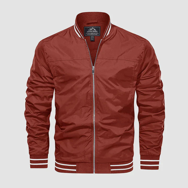 Giacca bomber da uomo | Giacca estiva slim fit | Look casual e alla moda | Poliestere leggero
