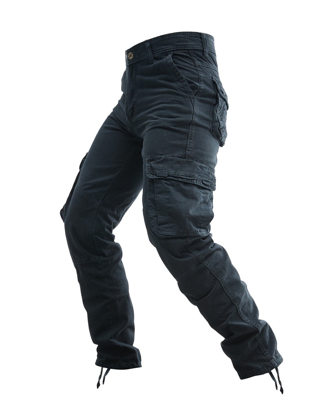 Pantaloni Cargo Uomo | Cotone | Più Tasche | Colore Unito Streetwear