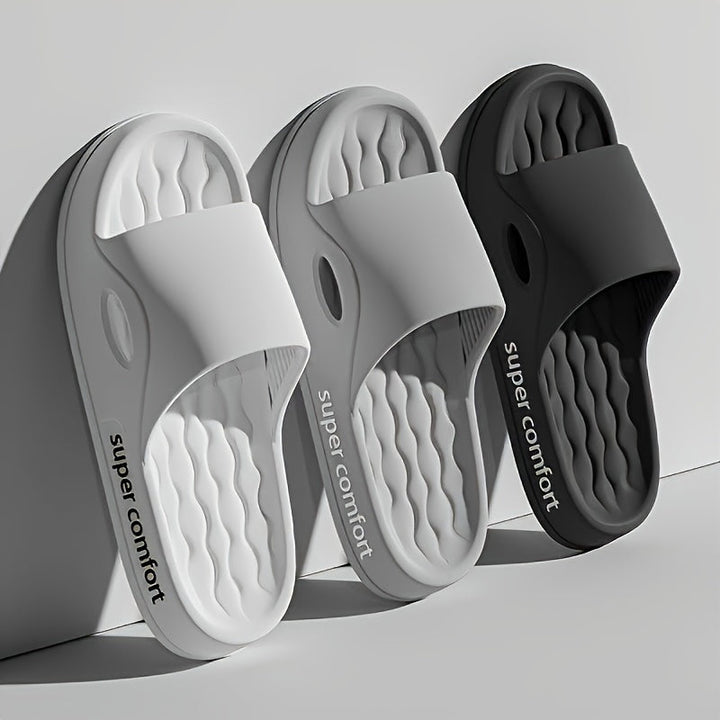 Pantofole da Uomo | Super Confortevoli Slip-On | Suola Antiscivolo Spessa | Materiale EVA