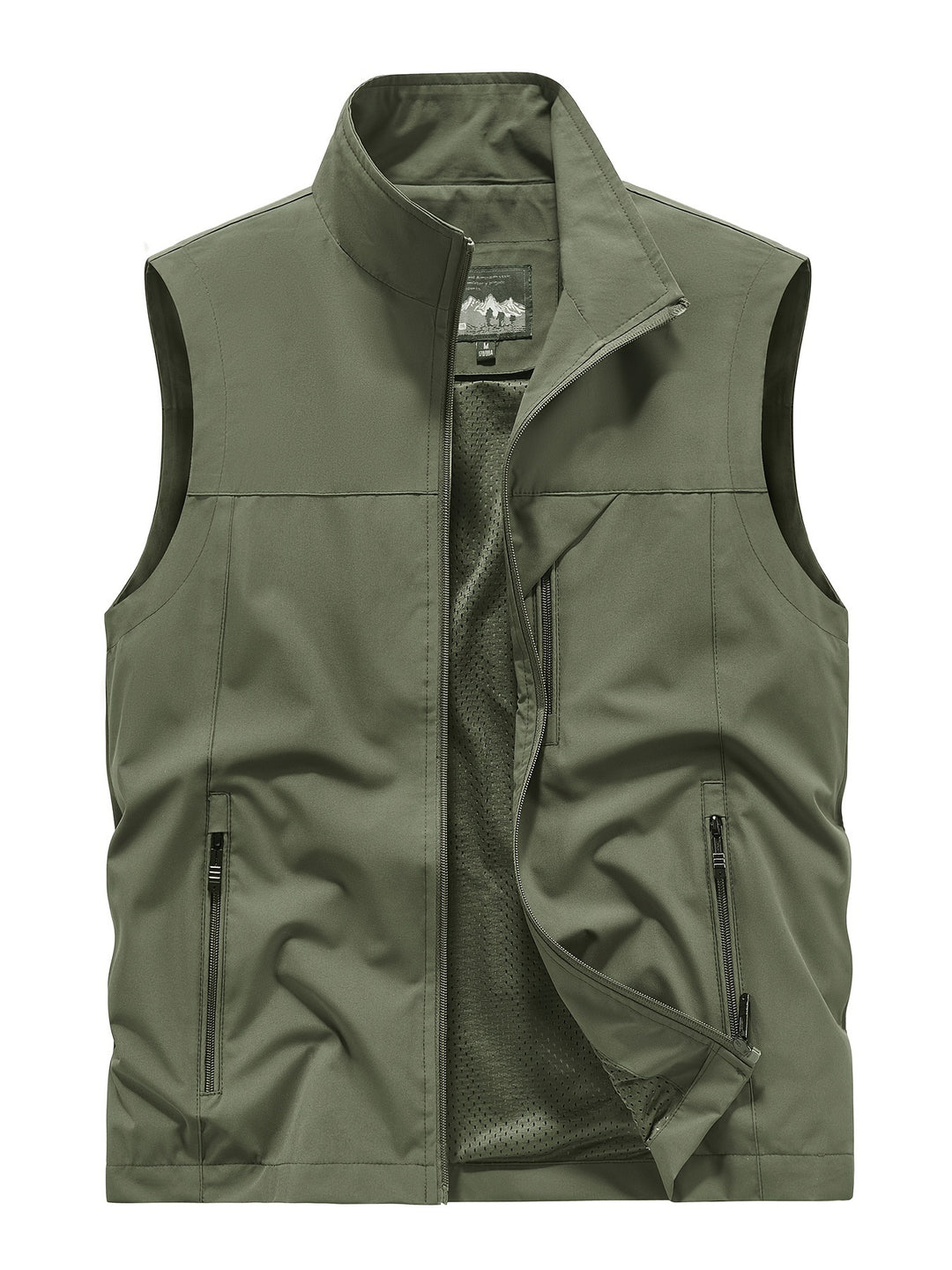 Gilet Sportivo Uomo | Leggero & Traspirante | Gilet Outdoor Senza Maniche | Poliestere