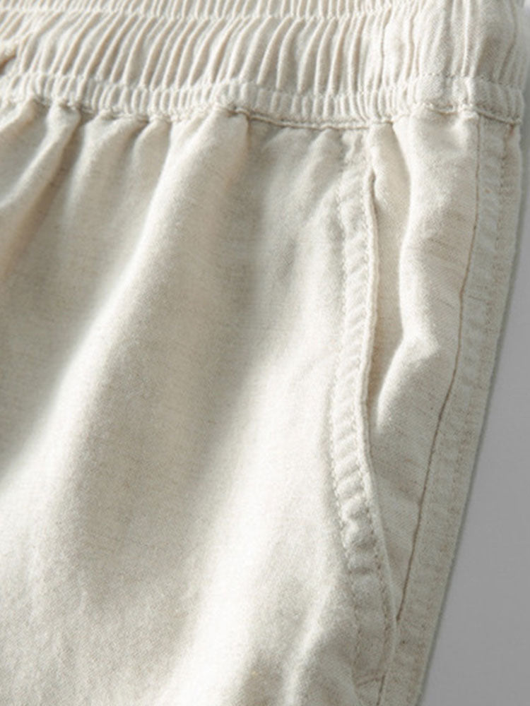 Set Camicia e Pantaloni in Lino | Traspirante & Confortevole | Look Estivo Rilassato