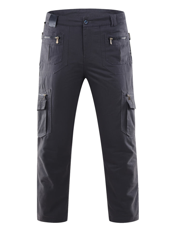 Pantaloni Cargo da Uomo | 100% Cotone | Comodi e Funzionali | Outdoor e Tempo Libero