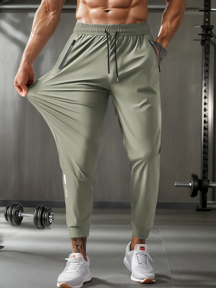 Pantaloni da Jogging Uomo | Vestibilità Normale | Traspiranti & Elasticizzati | Tasche Pratiche