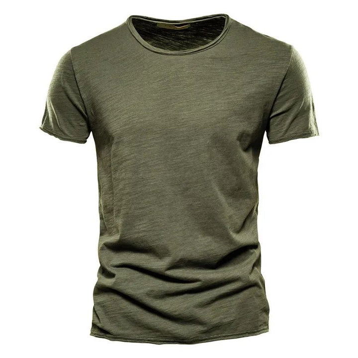 T-shirt da uomo | Vestibilità Slim Fit | Cotone Traspirante | Manica Corta | Top Casual