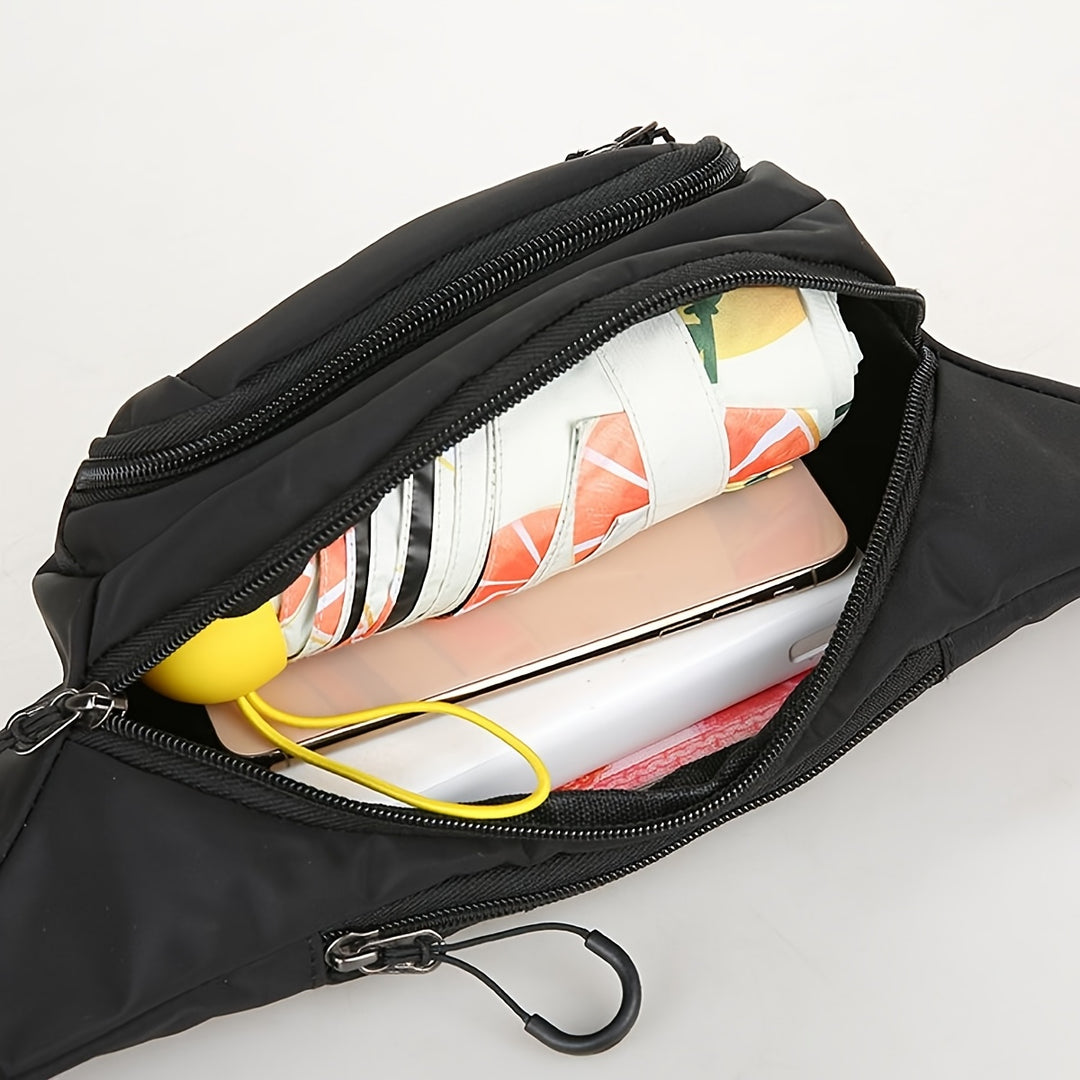 Borsa a vita da uomo | Multifunzionale e resistente | Grande capacità e design sportivo