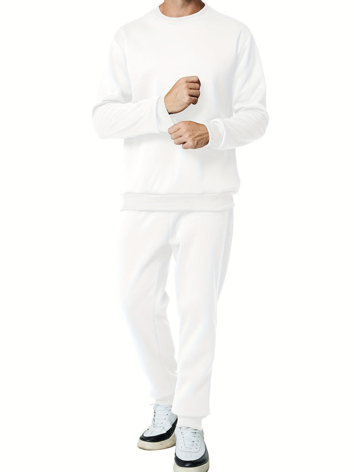 Set Streetwear da Uomo | Caldo e Moderno | Felpa e Pantaloni | Autunno e Inverno
