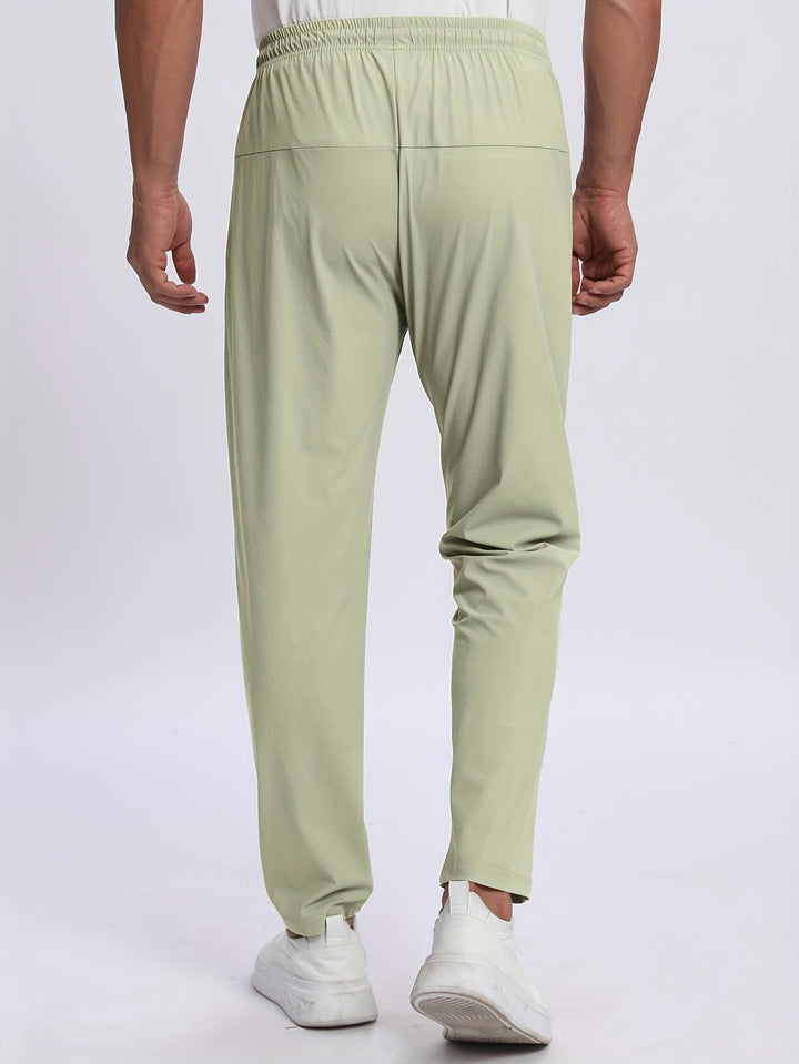 Joggers da Uomo | Traspiranti e Stretch | Chiusura con Cerniera e Coulisse | Casual e Sportivi
