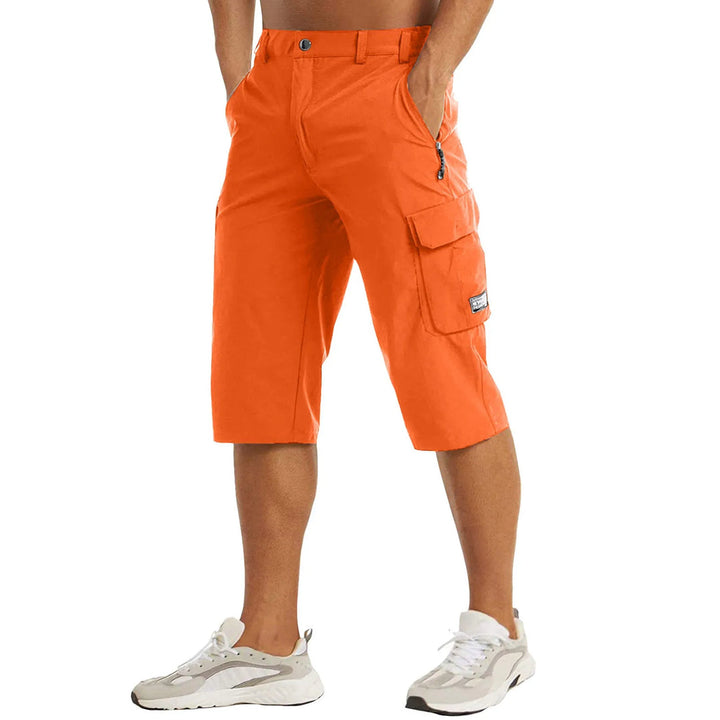 Pantaloni Cargo Uomo | Cotone-Poliestere | Stile Funzionale & Versatile | Casual Outdoor