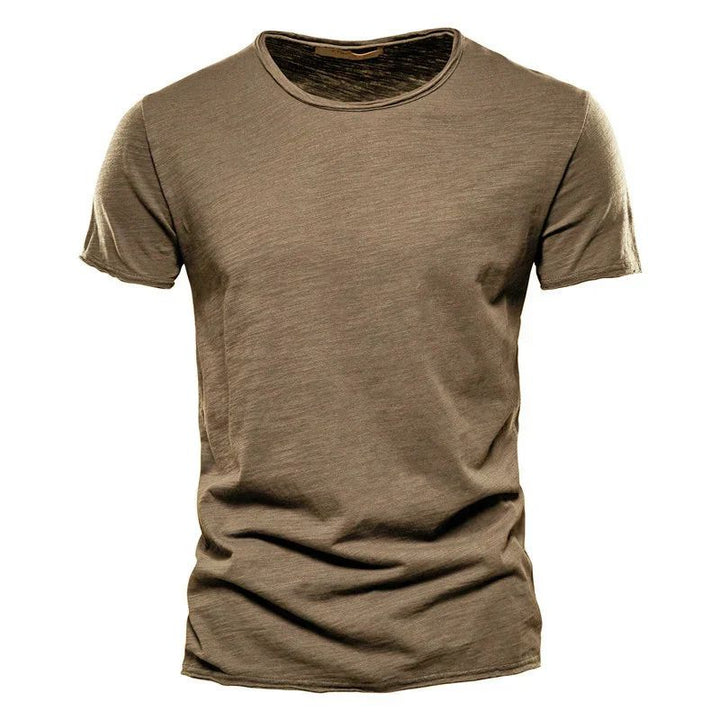 T-shirt da uomo | Vestibilità Slim Fit | Cotone Traspirante | Manica Corta | Top Casual