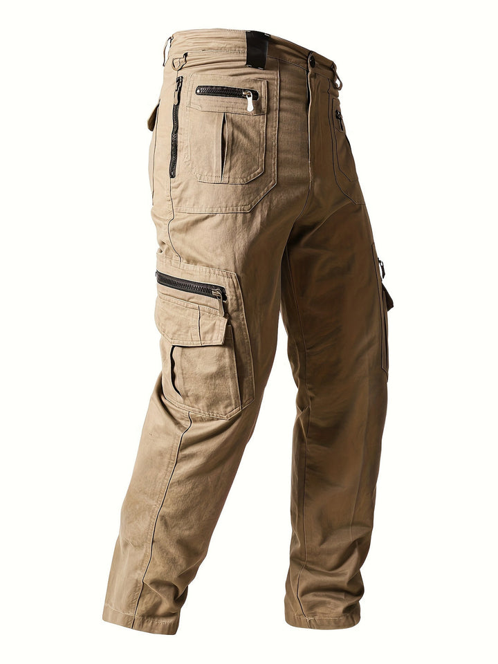 Pantaloni Cargo da Uomo | 100% Cotone | Comodi e Funzionali | Outdoor e Tempo Libero