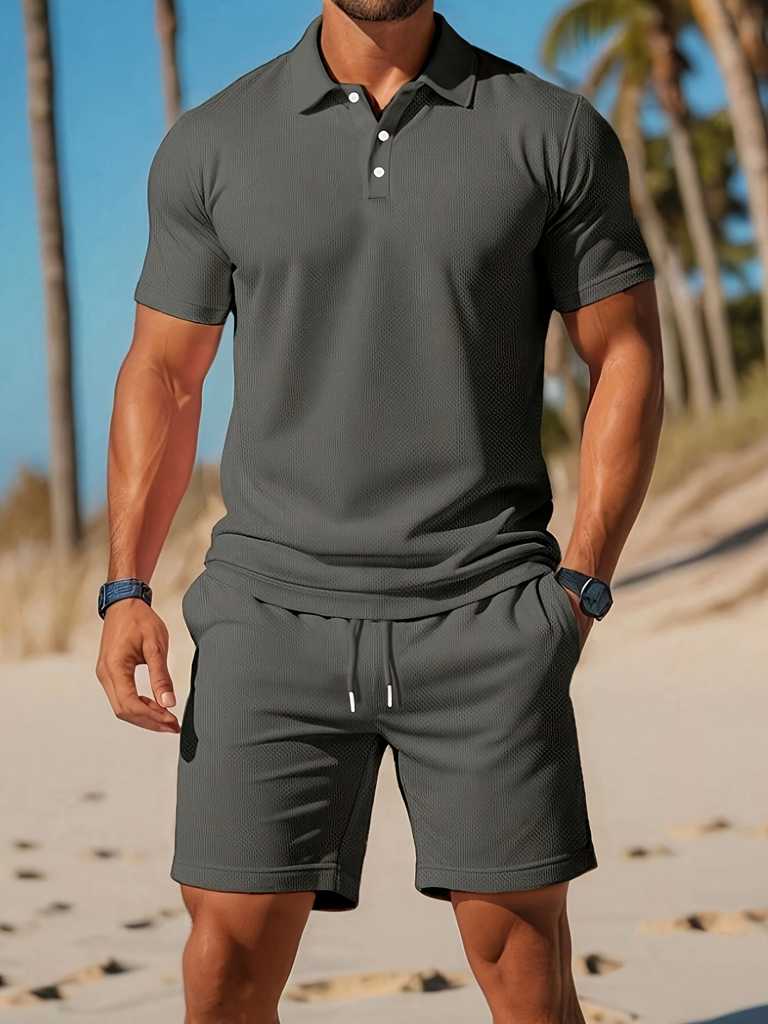Set Sportivo Estivo da Uomo | Leggero & Casual | Elegante & Confortevole