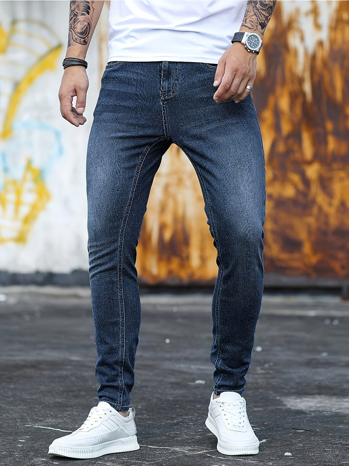 Jeans Slim Fit da Uomo | Classico & Confortevole | Denim Stile Urbano