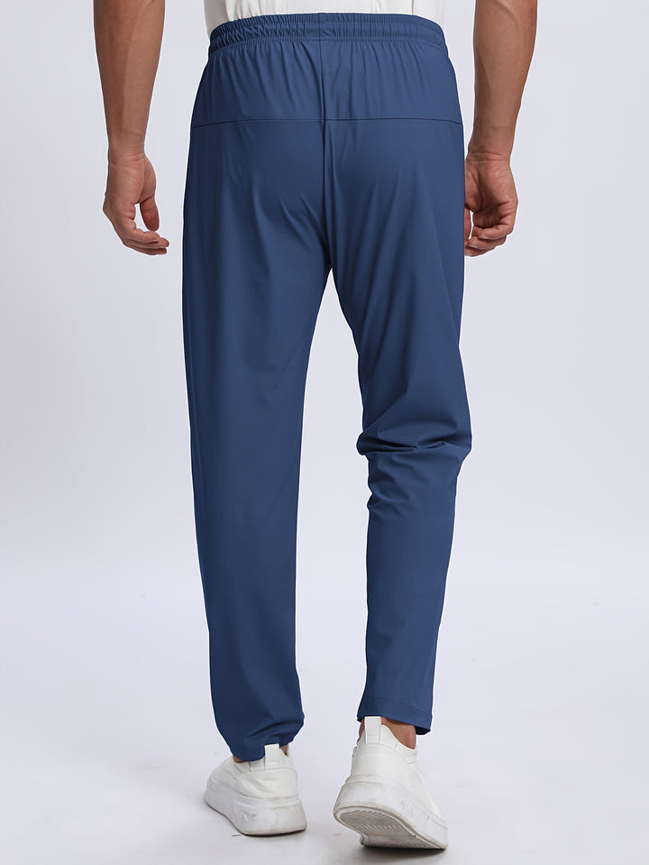 Joggers da Uomo | Traspiranti e Stretch | Chiusura con Cerniera e Coulisse | Casual e Sportivi