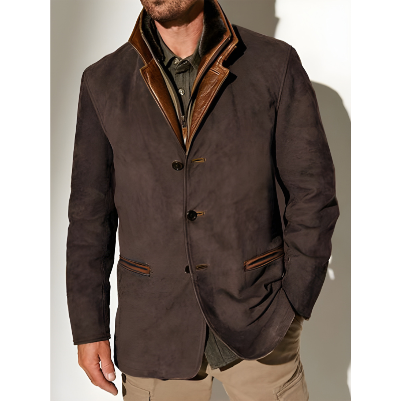 Giubbotto uomo invernale | Taglio Classico & Calda | Stile Vintage